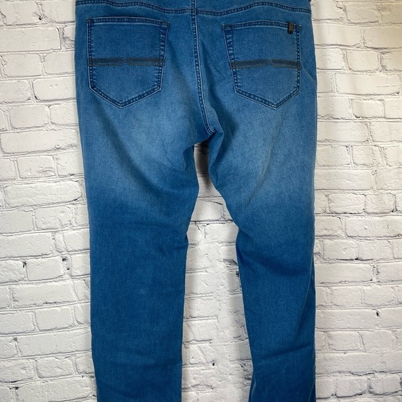 Buffalo David Bitton Axel Slim Straight Stretch Jeans size 38x32 - Picture 6 of 8